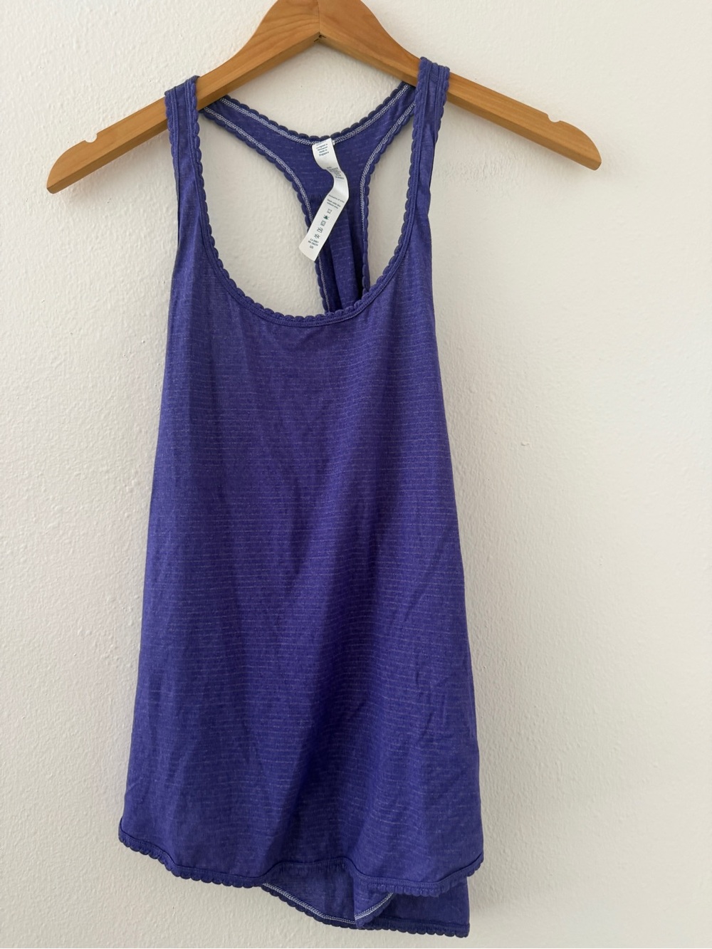 NWT Lululemon 105 F Singlet Tank Top - Silver x Heathered Bruised Berry
